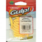 GULP! FLOATING PINCHED CRAWLER 2.5CM CHUNKY CHEESE  BERKLEY