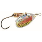 DAM Effzett Spinner With Single Hook Sinking 3 g – Rainbow Trout