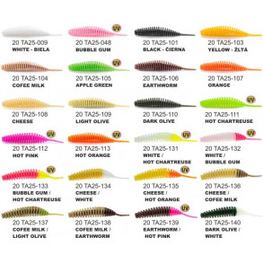 Tanta 63mm / 8ks - Dipované umělé nástrahy FishUP