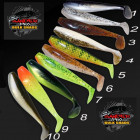 Fox Rage Zander Pro Shads Bulk Hot Olive 10cm - Gumová nástraha