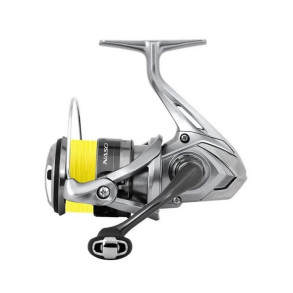 Shimano Naviják Nasci C3000 FC + Pletená Šnůra PowerPro Line 0,19mm