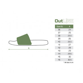 Pantofle Delphin OutLINE CARP 36-46