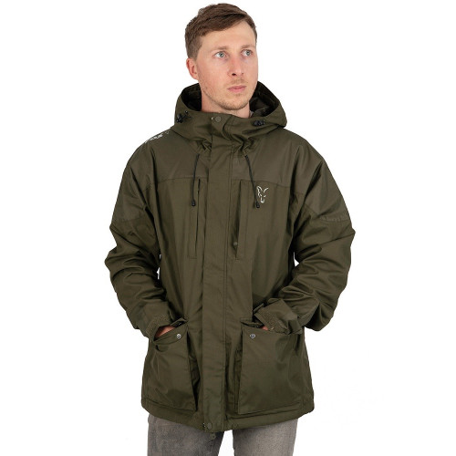 Fox Collection HD Lined Jacket – pánská bunda s mikrofleecovou podšívkou XXXL