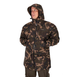 Fox RS25K Camo 3/4 Jacket – pánská nepromokavá rybářská bunda - M - DOPRODEJ !
