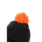 Fox Čepice Collection Bobble Hat Black Orange