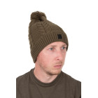 Fox Čepice Khaki Knitted Bobble