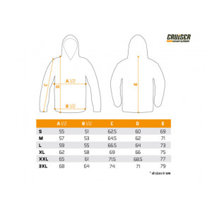 Delphin CRUISER FLIX - Mikina s kapucí