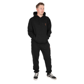 MIKINA FOX COLLECTION HOODY BLACK & ORANGE