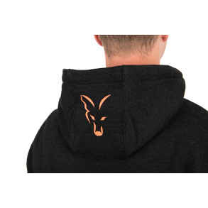 MIKINA FOX COLLECTION HOODY BLACK & ORANGE