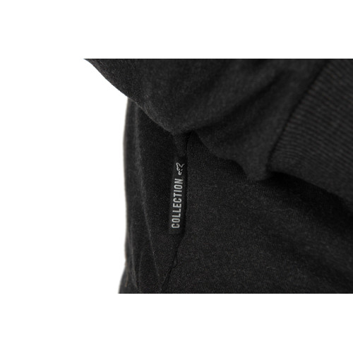 MIKINA FOX COLLECTION HOODY BLACK & ORANGE