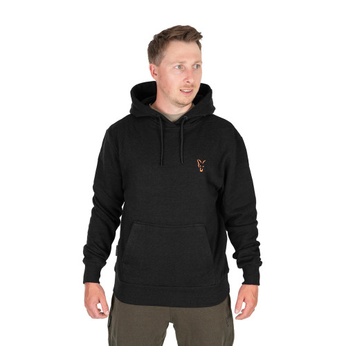 MIKINA FOX COLLECTION HOODY BLACK & ORANGE