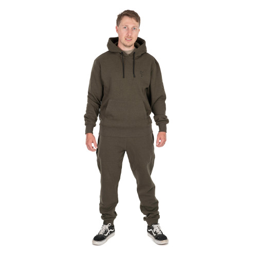MIKINA FOX COLLECTION HOODY GREEN & BLACK