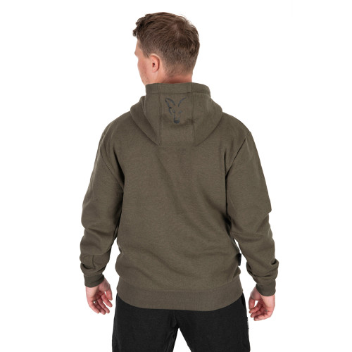 MIKINA FOX COLLECTION HOODY GREEN & BLACK