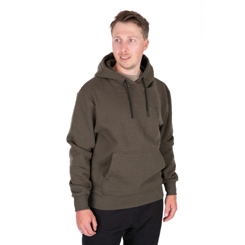 MIKINA FOX COLLECTION HOODY GREEN & BLACK