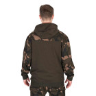 MIKINY FOX LW KHAKI/CAMO SPLIT ZIP HOODY
