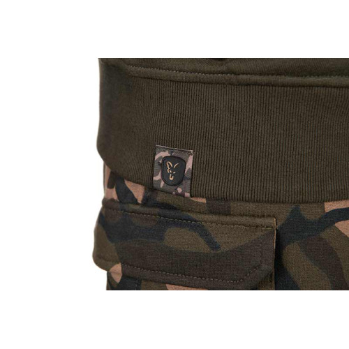 MIKINY FOX LW KHAKI/CAMO SPLIT ZIP HOODY