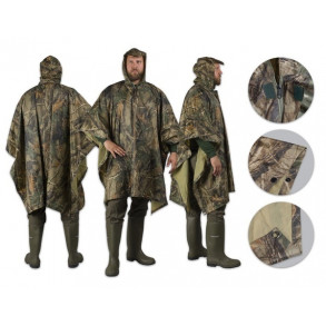 Nepromokavé pončo HAPPY JOB CAMOU 3D, s přelepenými švy