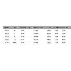 KOMPLET - HIGHGRADE THERMO SUIT PROLOGIC
