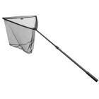 Fencl Podběrák Carp Gen 2 Sklápěcí Plovoucí s Pogumovanou Sítí - 65x65cm 2m