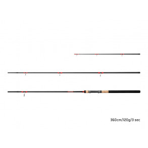 Delphin LEEDER Feeder 360cm 120g + 2 špičky