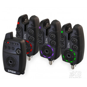 BITE ALARM SET ZX8 3+1 - ZFISH SADA HLÁSIČŮ