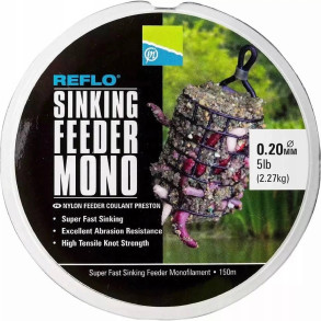 Preston Innovations Reflo Sinking Feeder Mono 150 m – potápivý feeder vlasec