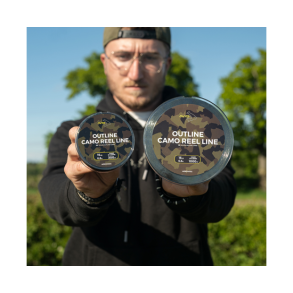 Outline Camo Reel Line – kamuflážní vlasec na naviják  1000 m