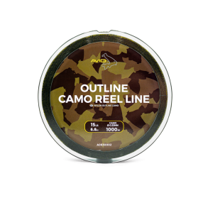 Outline Camo Reel Line – kamuflážní vlasec na naviják  1000 m