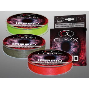 Pletená Šňůra Climax iBraid Zelená Oliva 135m 