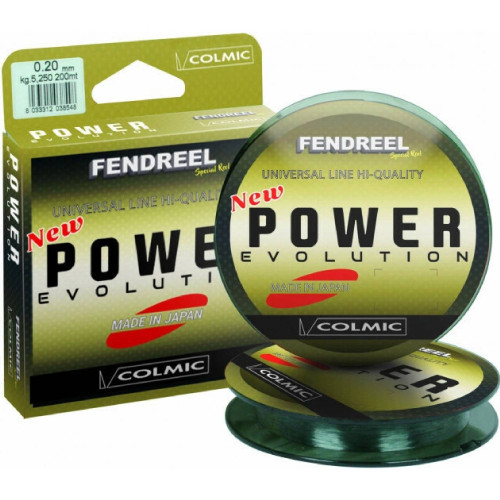 Colmic POWER 200 m – univerzální monofilní vlasec s vysokou pevností