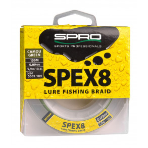 SPEX8 Braid Camou Green - 150m SPRO