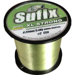 Sufix XL Strong světle zelený 0,20 mm / 600 m / 3,3 kg