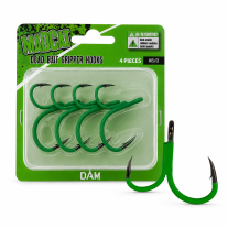 MADCAT A-Static Deadbait Gripper Hook 8/0 – dvojháček na sumce 4 ks
