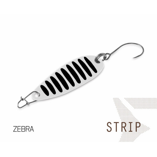 Plandavka Delphin STRIP 2 g ZEBRA Hook #8