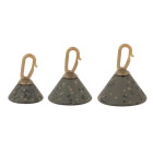Fox Zadní Olovo Edges Downrigger Back Weights 3 ks - 21g